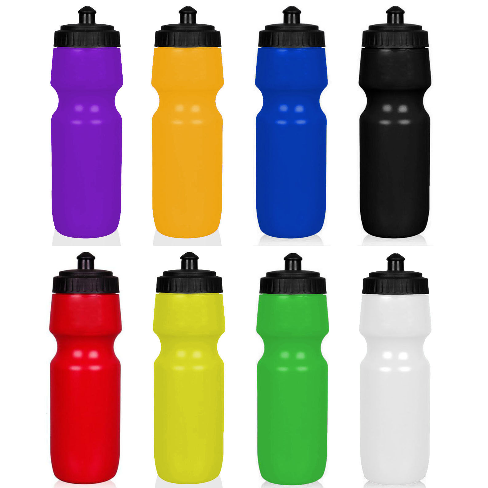 650ml Large-Capacity Squeeze PE Plastic Cycling Sports Water Bottle